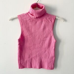 Zara Turtle Neck Tank Top M